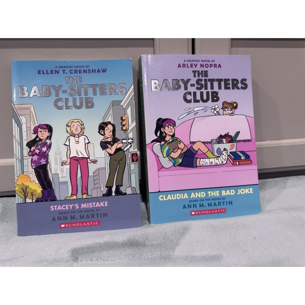 Lot of 2 Baby-Sitters Club Graphic Novels #14‎ & #15 Scholastic Paperback